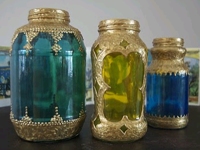 matsutake Moroccan Style Jar Lanterns